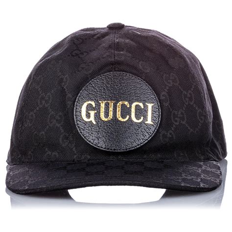 gucci claquette noir|gucci casquettes homme.